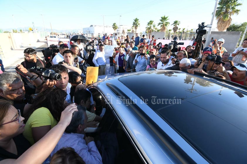 AMLO y Sheinbaum se reúnen en nuevo Hospital del Issste de Torreón