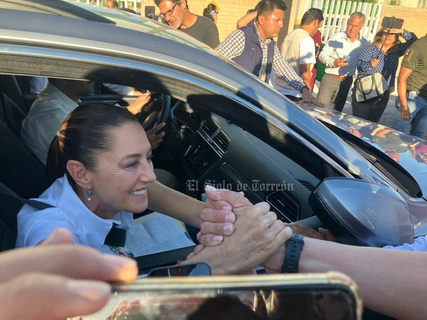 AMLO y Sheinbaum se reúnen en nuevo Hospital del Issste de Torreón