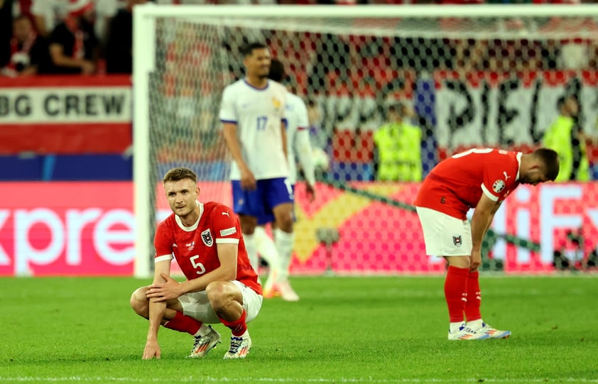 Con autogol, Francia gana a los austriacos en la Euro 2024