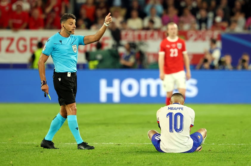 Con autogol, Francia gana a los austriacos en la Euro 2024