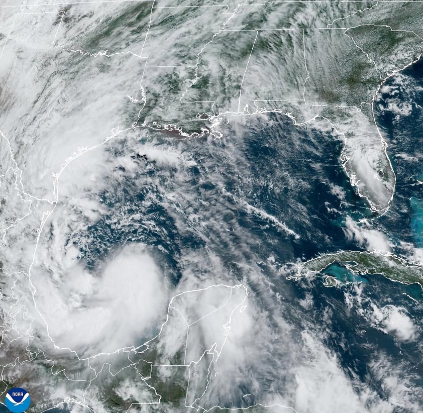 Tormenta tropical Alberto ocasiona primeras lluvias