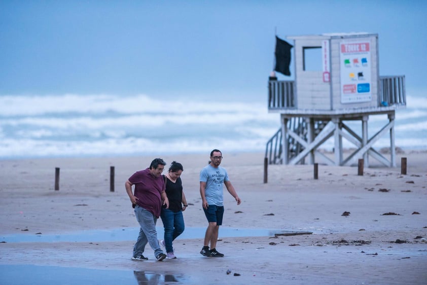 Tormenta tropical Alberto tocó tierra en Tamaulipas