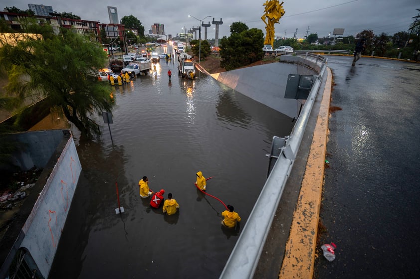 Tormenta tropical Alberto tocó tierra en Tamaulipas