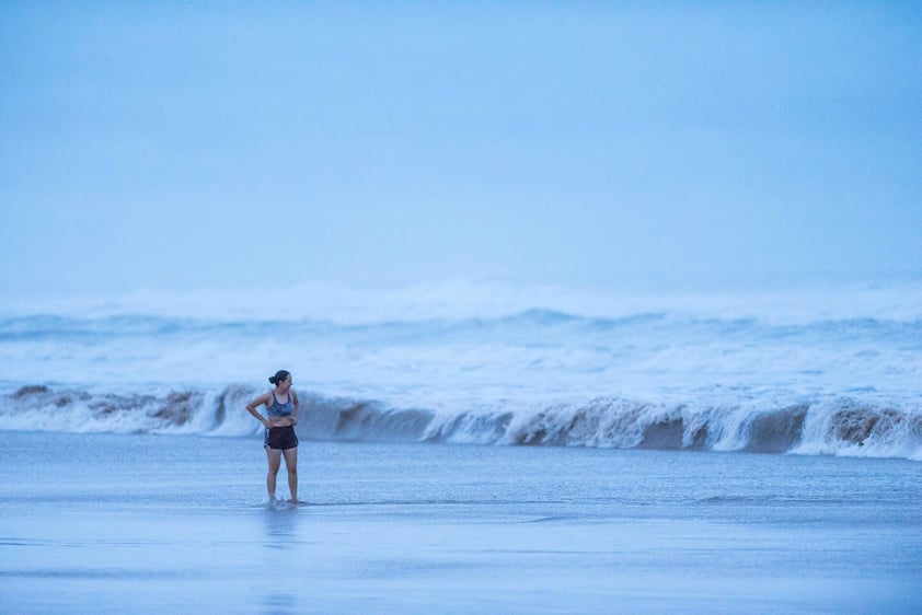 Tormenta tropical Alberto tocó tierra en Tamaulipas