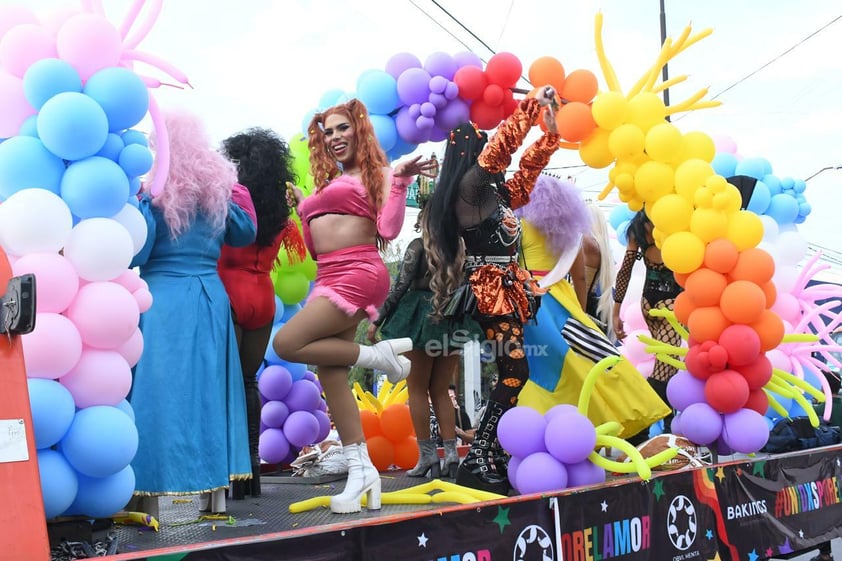 Este sábado se llevó a cabo la marcha del Orgullo LGBT+ en Torreón.