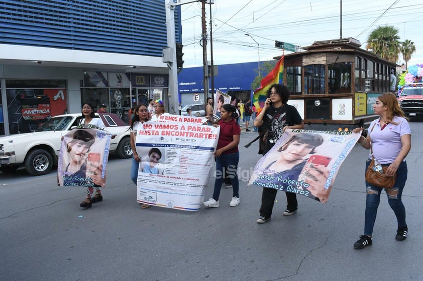 Este sábado se llevó a cabo la marcha del Orgullo LGBT+ en Torreón.