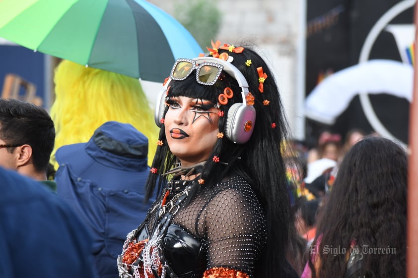 Este sábado se llevó a cabo la marcha del Orgullo LGBT+ en Torreón.