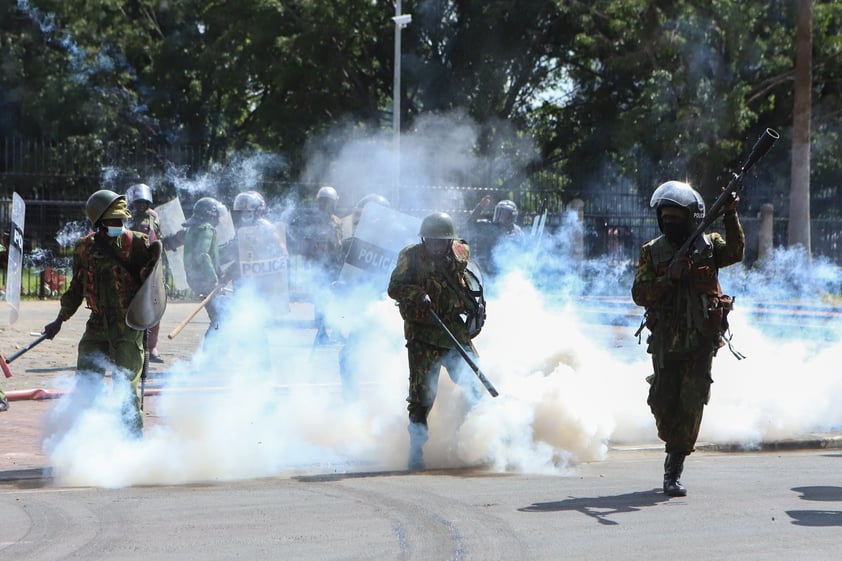 Las protestas antigubernamentales en Kenia