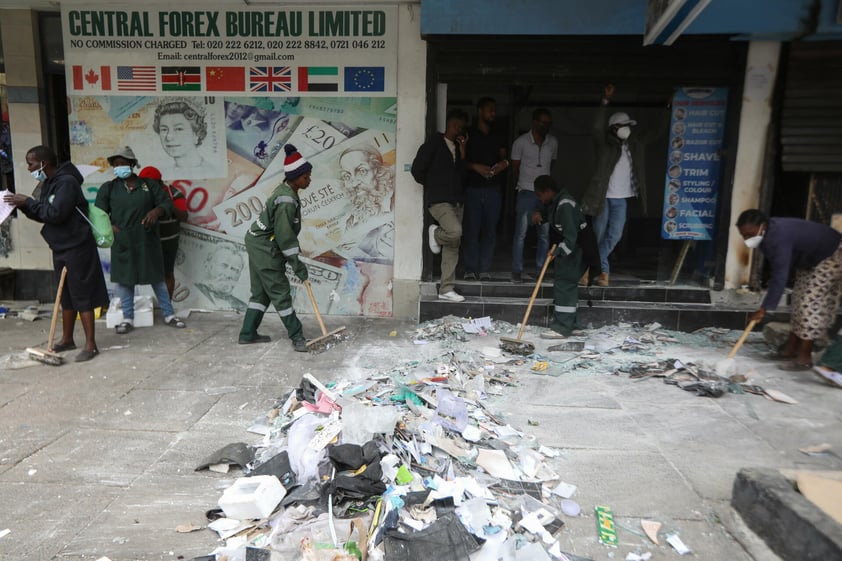 Las protestas antigubernamentales en Kenia