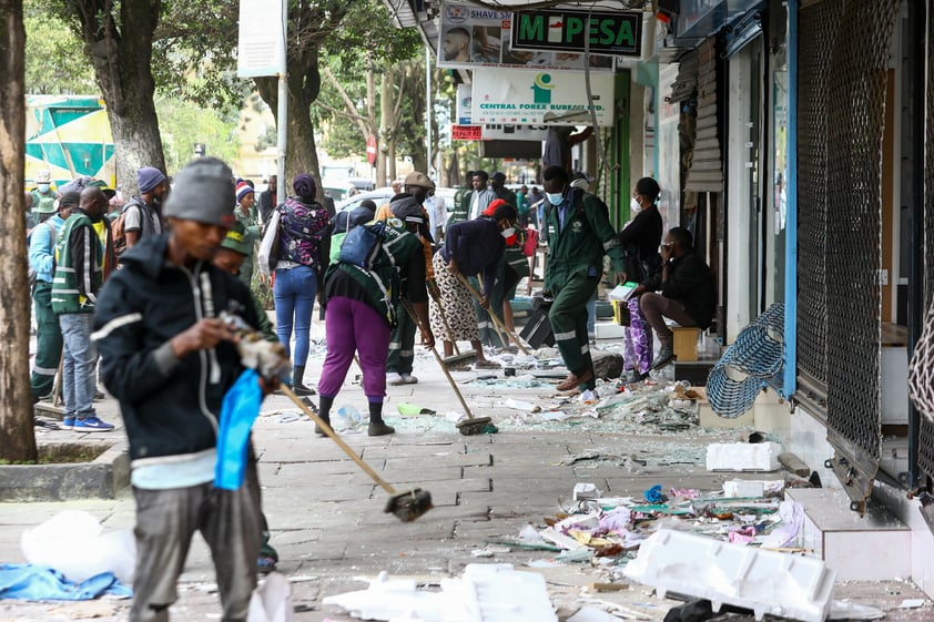 Las protestas antigubernamentales en Kenia