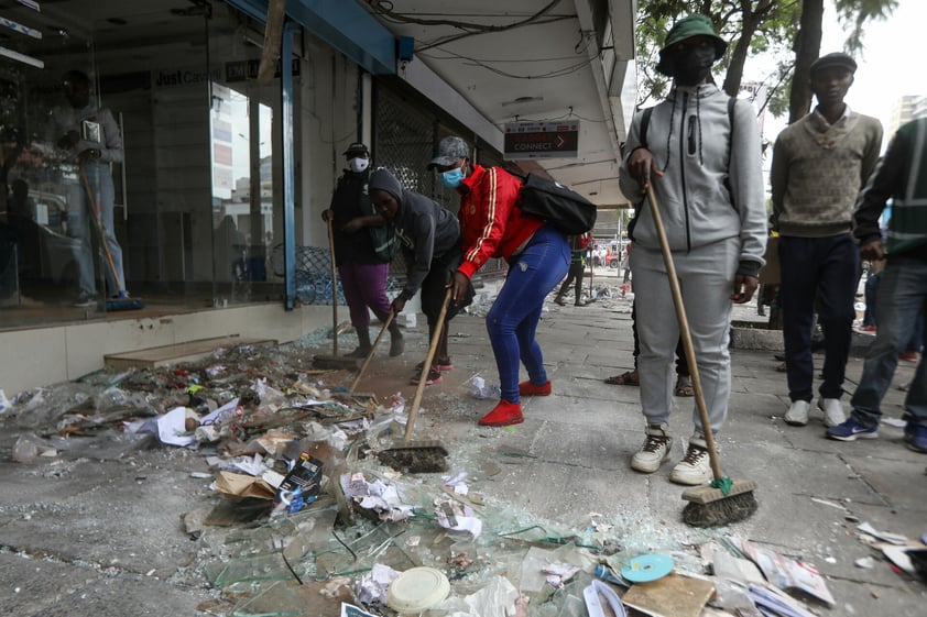 Las protestas antigubernamentales en Kenia