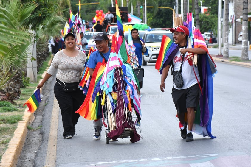 Marcha del Orgullo LGBTTTIQ+ en La Laguna de Durango