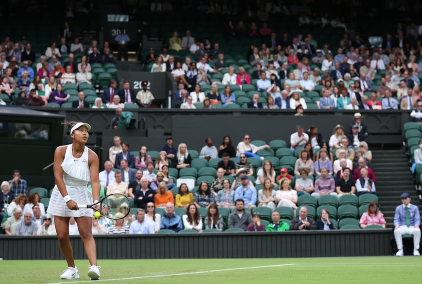 Naomi Osaka queda eliminada de Wimbledon