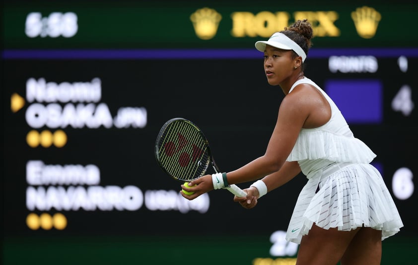 Naomi Osaka queda eliminada de Wimbledon