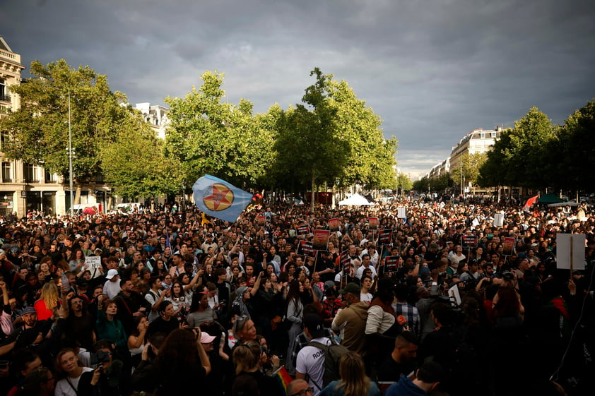 La izquierda y Macron mandan a la ultraderecha al tercer lugar en Francia