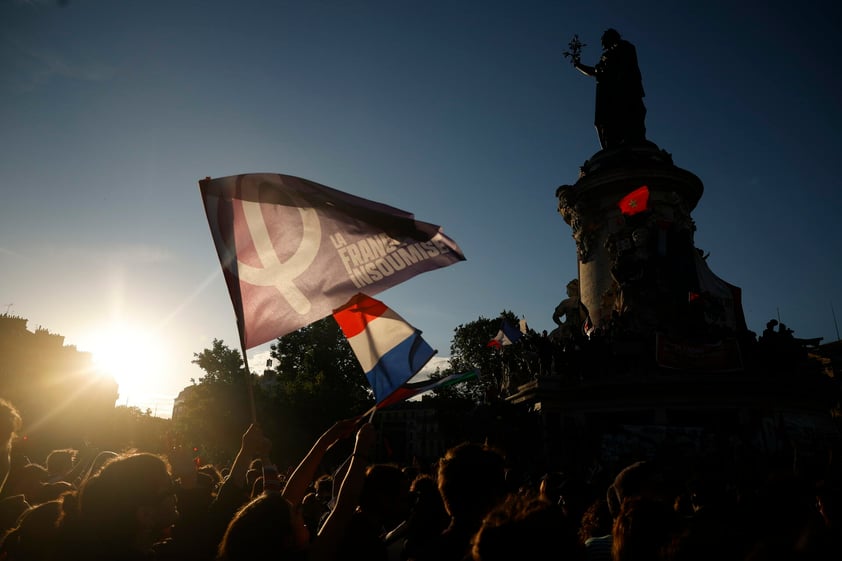 La izquierda y Macron mandan a la ultraderecha al tercer lugar en Francia