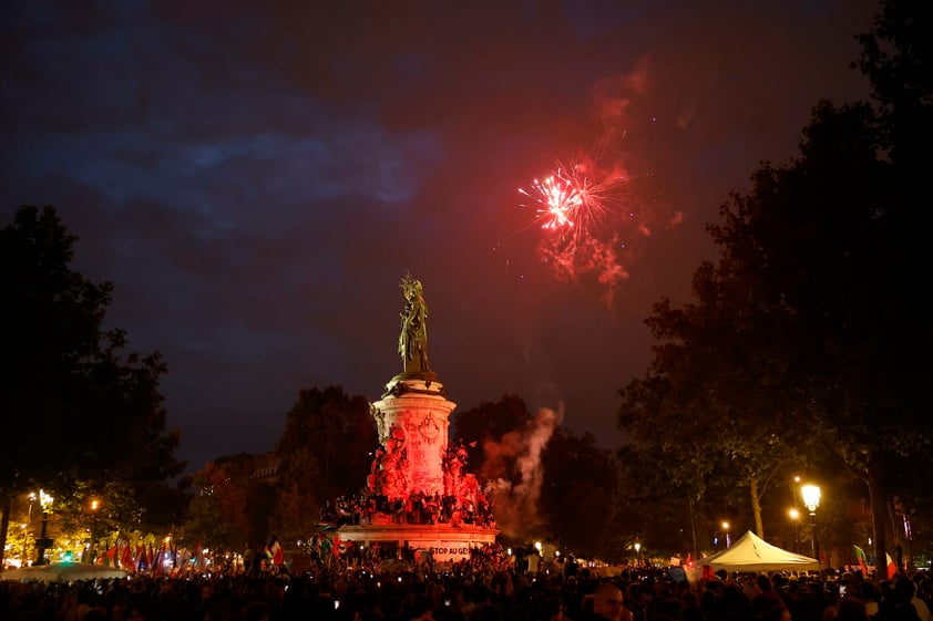 La izquierda y Macron mandan a la ultraderecha al tercer lugar en Francia