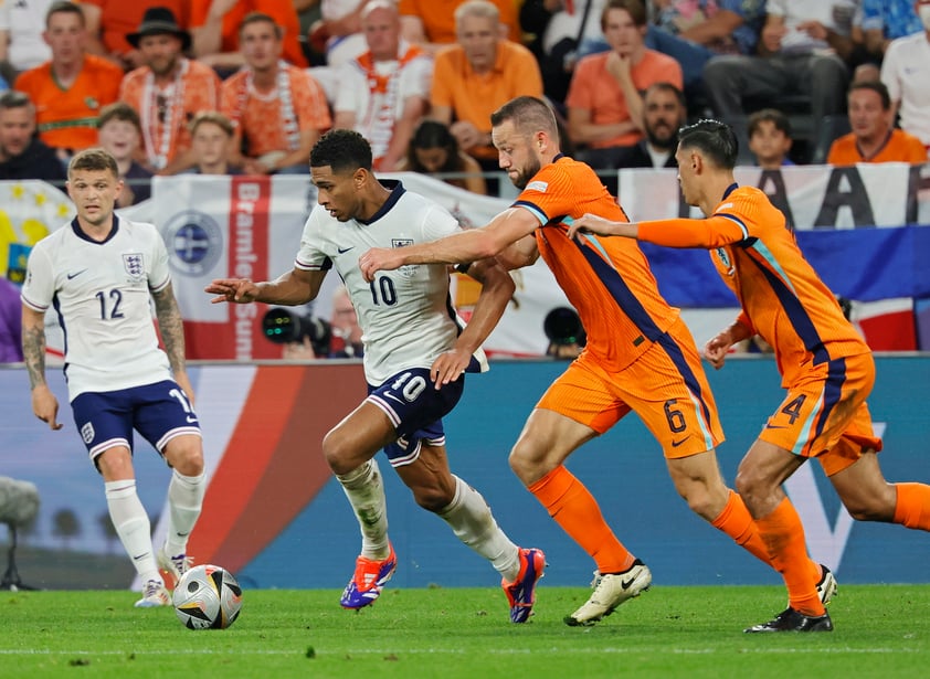 Inglaterra derrota a Países Bajos; enfrentará a España en Final de la Eurocopa