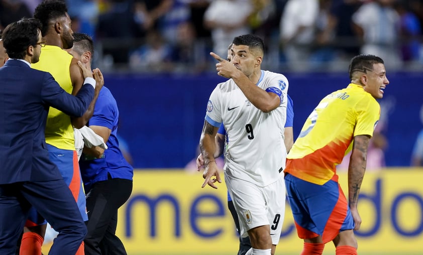 Uruguay Vs. Colombia semifinal de Copa América