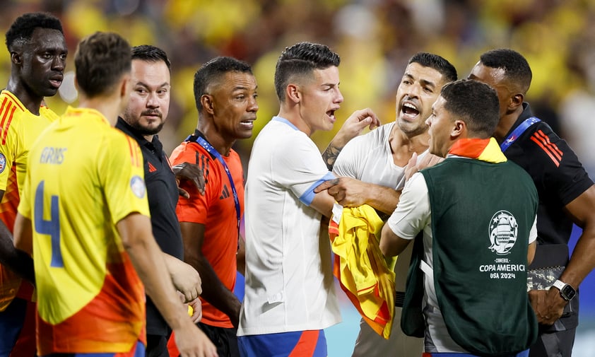 Uruguay Vs. Colombia semifinal de Copa América