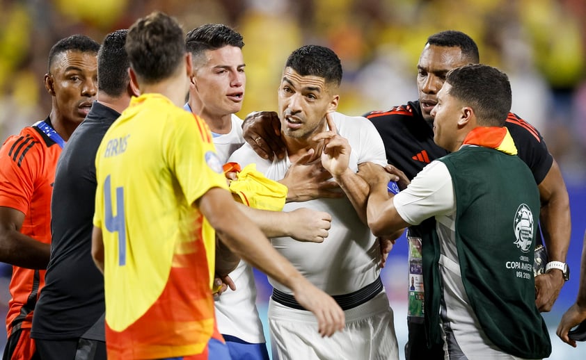 Uruguay Vs. Colombia semifinal de Copa América