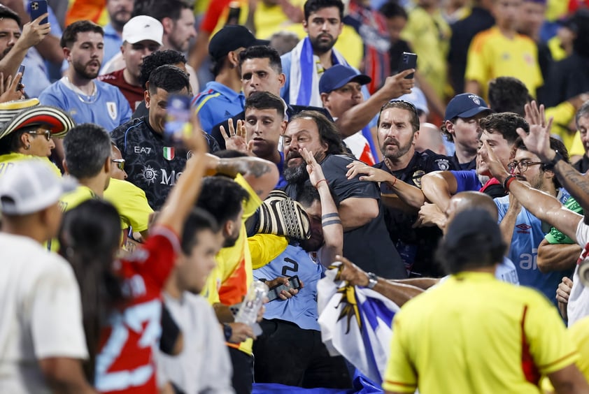 Uruguay Vs. Colombia semifinal de Copa América