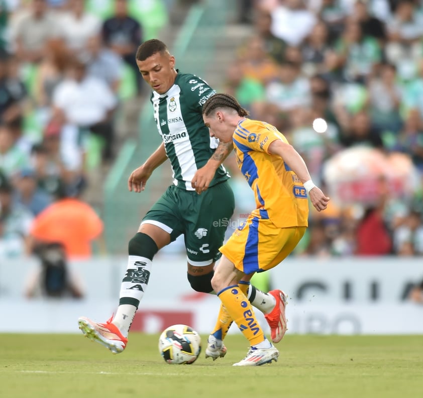 Santos Vs. Tigres J4 del Apertura 2024