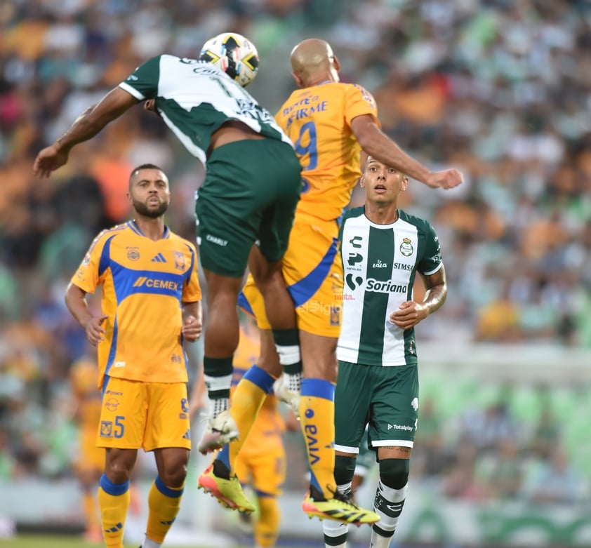 Santos Vs. Tigres J4 del Apertura 2024