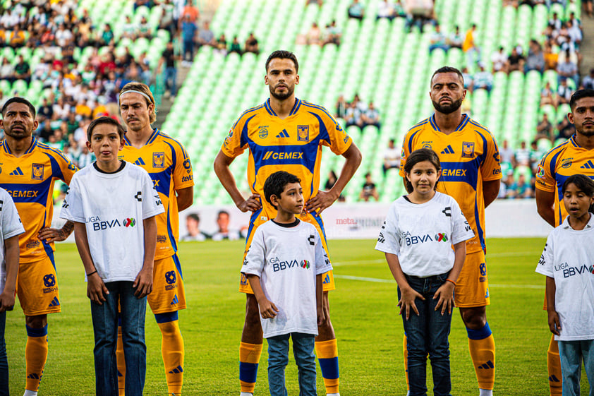 Santos Vs. Tigres J4 del Apertura 2024