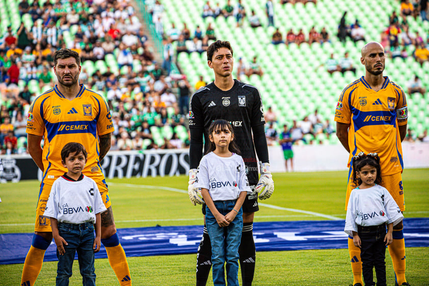 Santos Vs. Tigres J4 del Apertura 2024