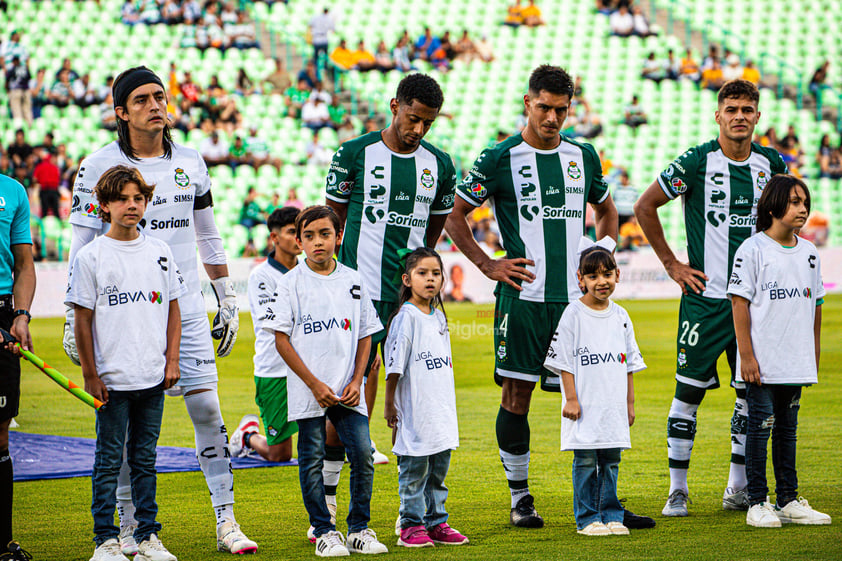 Santos Vs. Tigres J4 del Apertura 2024