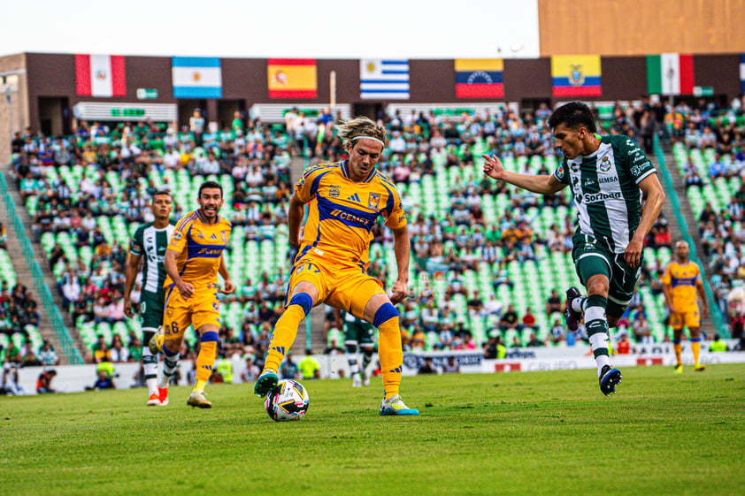 Santos Vs. Tigres J4 del Apertura 2024