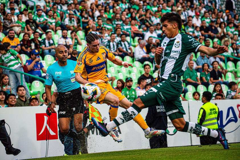 Santos Vs. Tigres J4 del Apertura 2024