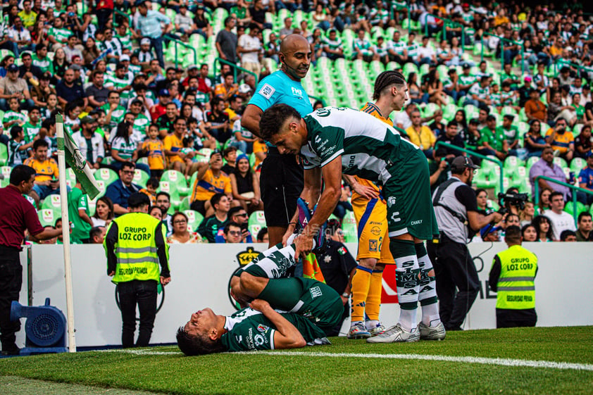 Santos Vs. Tigres J4 del Apertura 2024