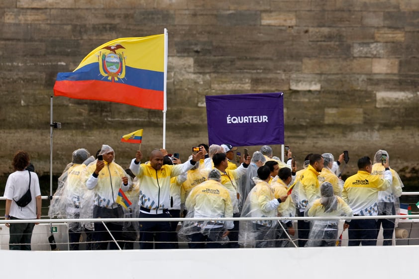 Inauguración de los Juegos Olímpicos París 2024