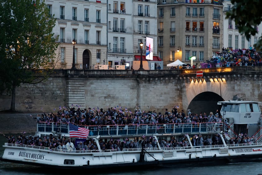 Inauguración de los Juegos Olímpicos París 2024