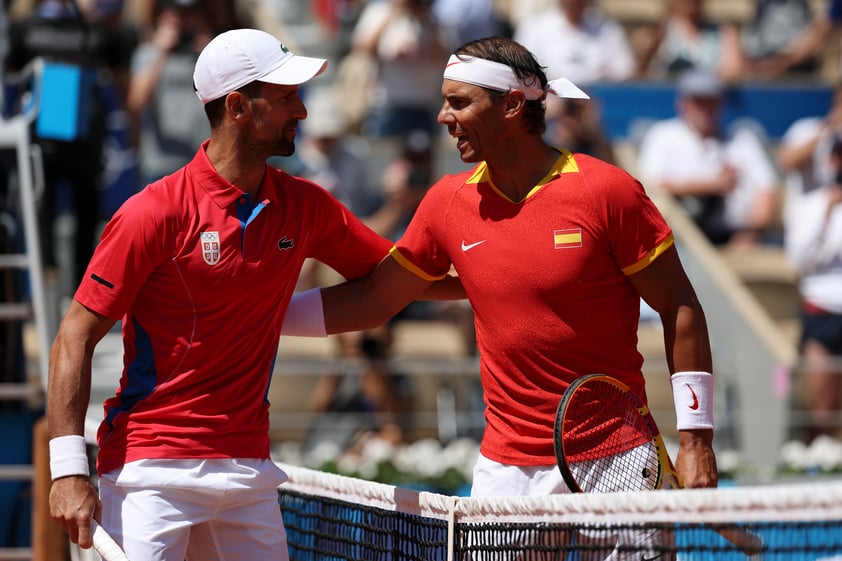 Novak Djokovic elimina a Rafa Nadal de los Juegos Olímpicos