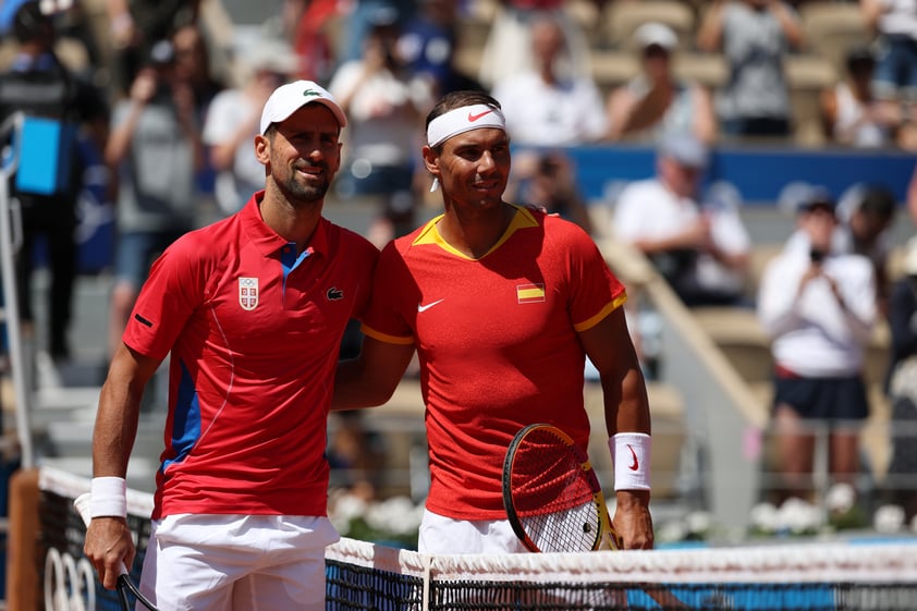 Novak Djokovic elimina a Rafa Nadal de los Juegos Olímpicos