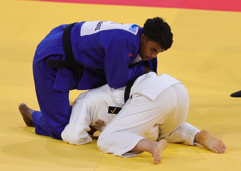 Judoca mexicana Prisca Awiti le da su primera plata a México en París 2024