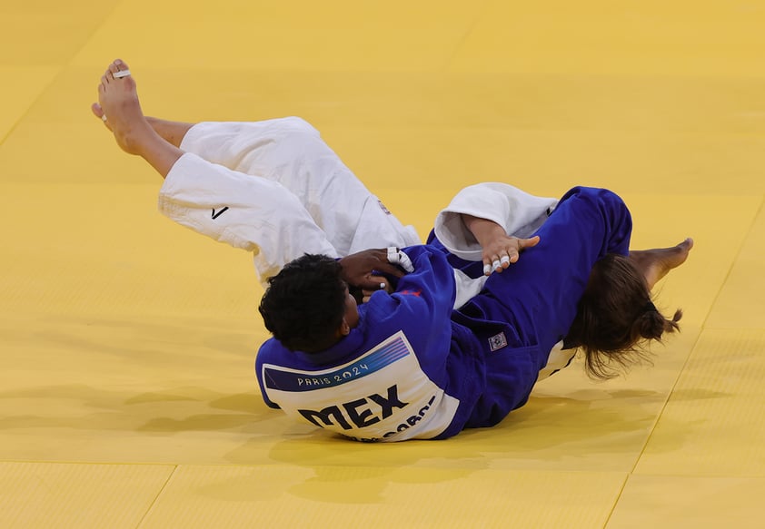 Judoca mexicana Prisca Awiti le da su primera plata a México en París 2024