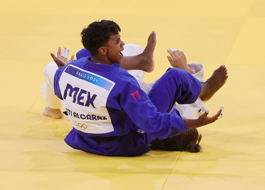 Judoca mexicana Prisca Awiti le da su primera plata a México en París 2024