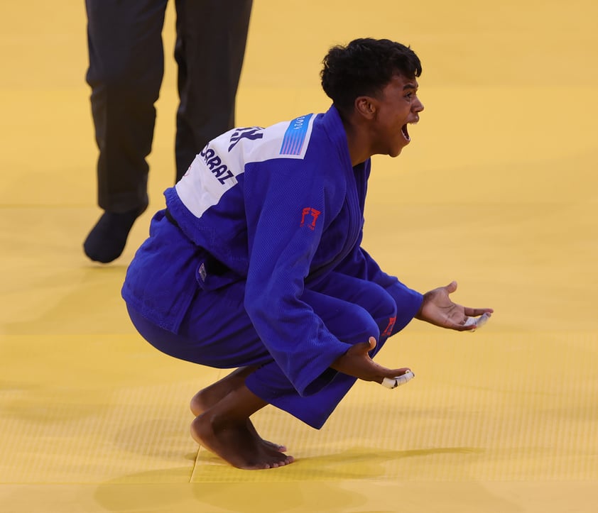 Judoca mexicana Prisca Awiti le da su primera plata a México en París 2024