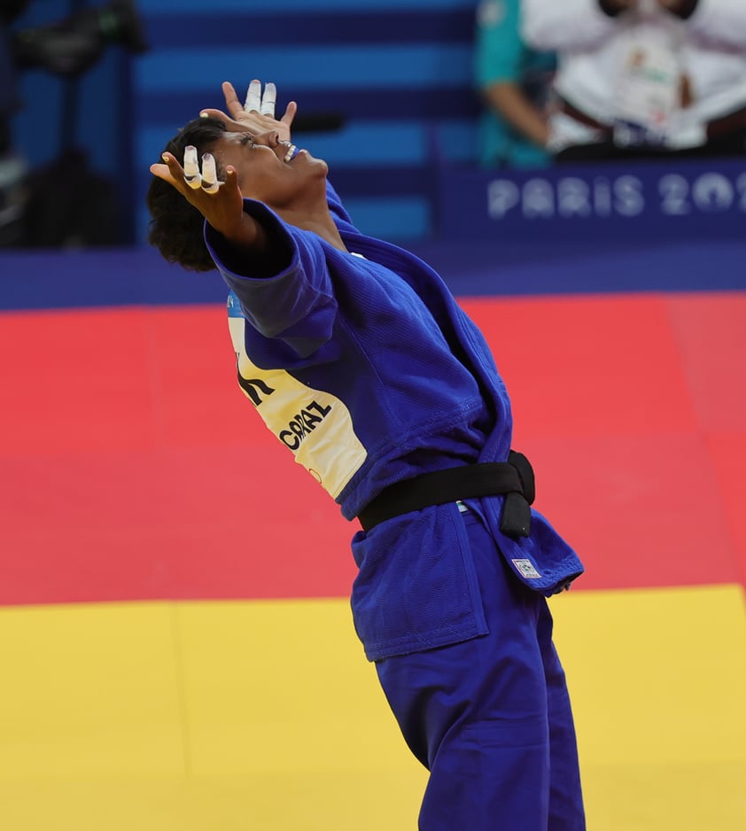 Judoca mexicana Prisca Awiti le da su primera plata a México en París 2024