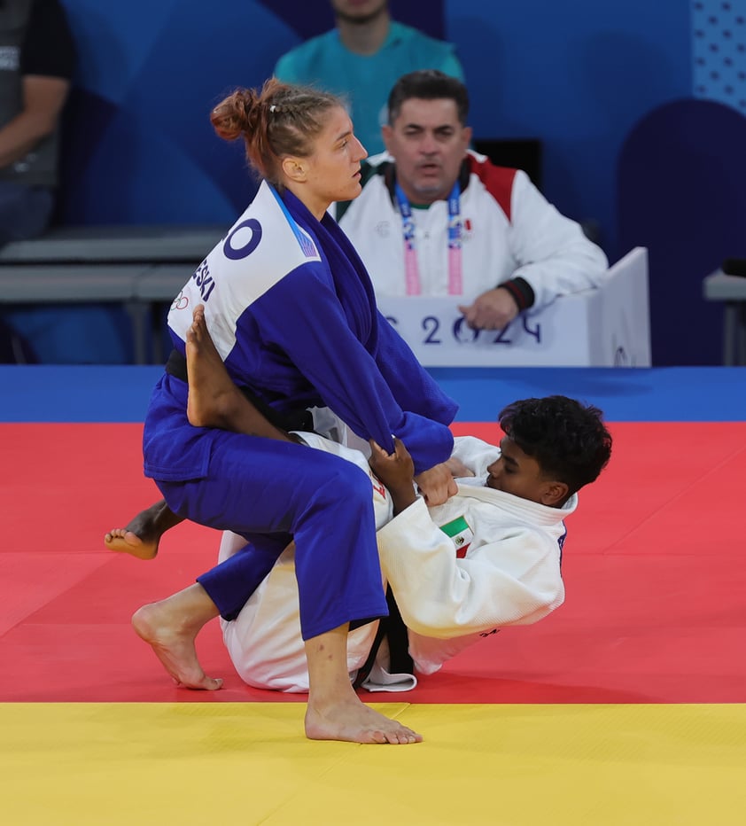 Judoca mexicana Prisca Awiti le da su primera plata a México en París 2024