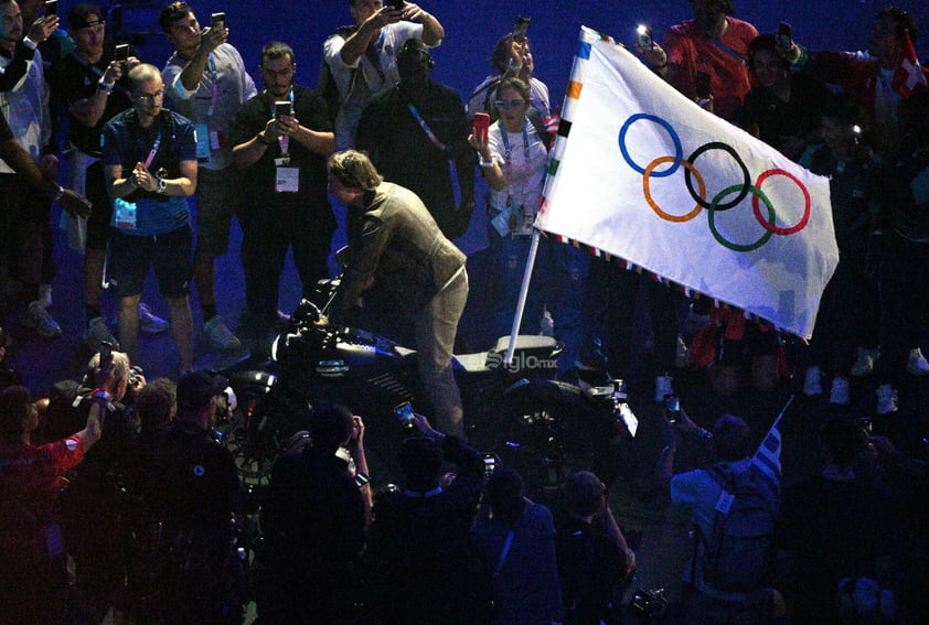 Tom Cruise en la Clausura de París 2024