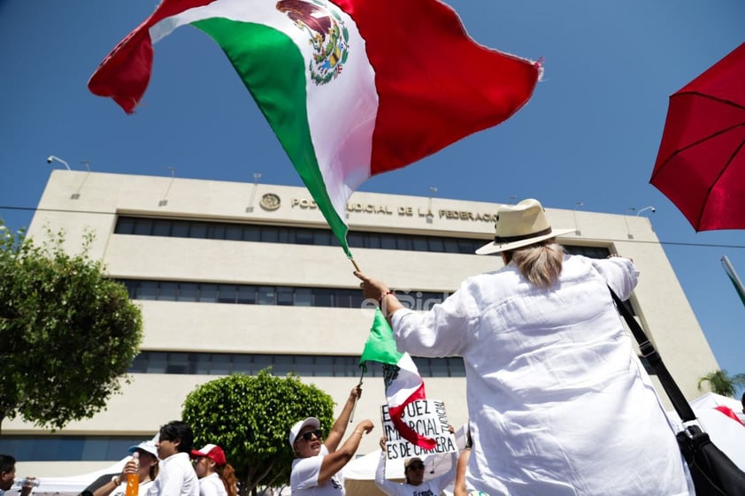 Marcha contra reforma al Poder Judicial