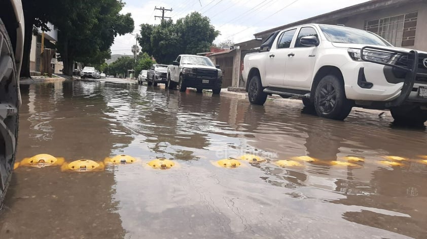 Afectaciones por lluvias en La Laguna de Durango