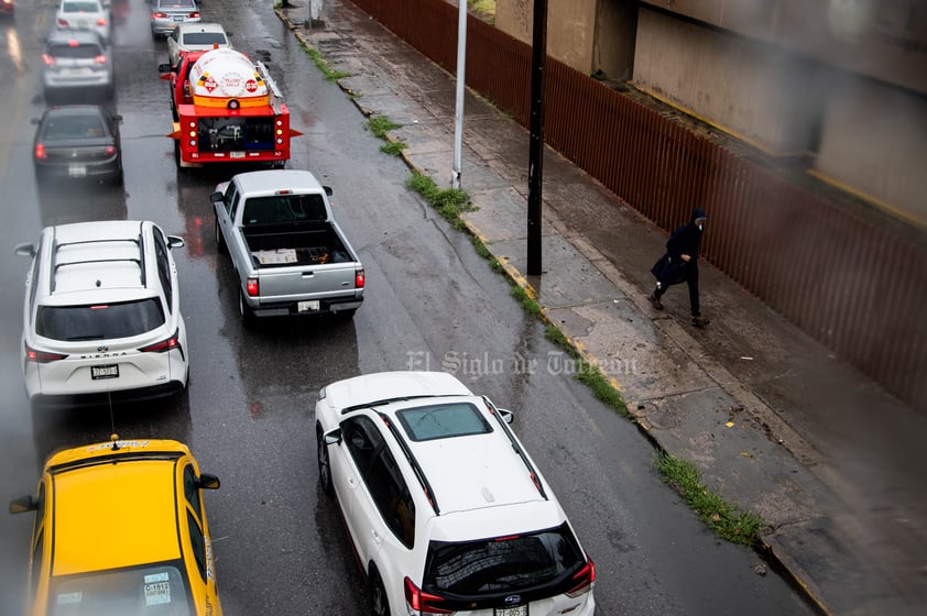 La Laguna inundada pese a que lluvia no ha sido constante