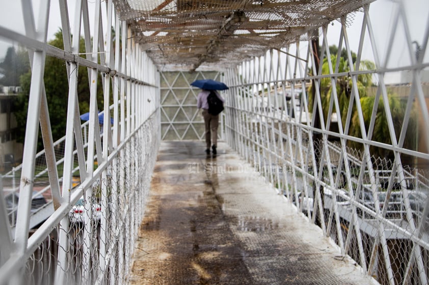 La Laguna inundada pese a que lluvia no ha sido constante