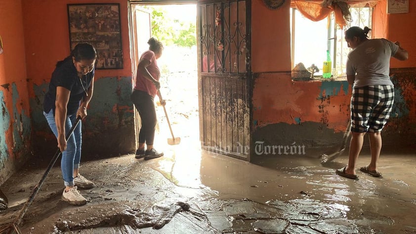 Ejido Boquillas de las Perlas de Viesca quedó devastado por paso del agua